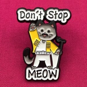 Kitty Cat Queen Enamel Pin